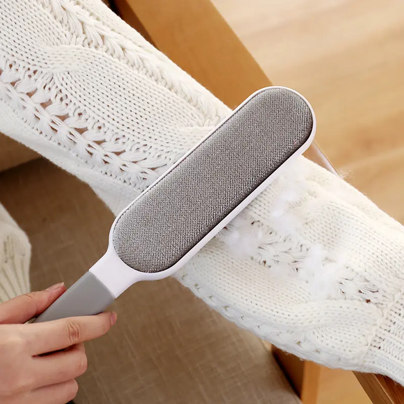 [COD]Double-Sided Electrostatic Hair Removal Brush Portable Clothes Lint Roller Lint Remover Pet RemoverLint Brush Pet Hair Remover Magic Brush Clothes Cleaner Lint Remover for Couch Reusable Lint Brush household items 5