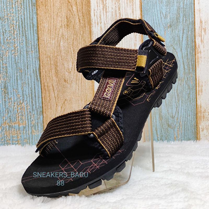 sandal gunung carvil model keren tapak karet tali kuat cook untuk dipakai pria dan wanita 3