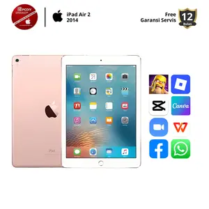 [Bekas] iPad Air 2 Apple Original - PROMO TERMURAH! Bisa COD + Garansi 7 Hari Tanpa Alasan. Jaminan Produk Ori & Support Versi iOS Tertinggi (iPadOS 15)