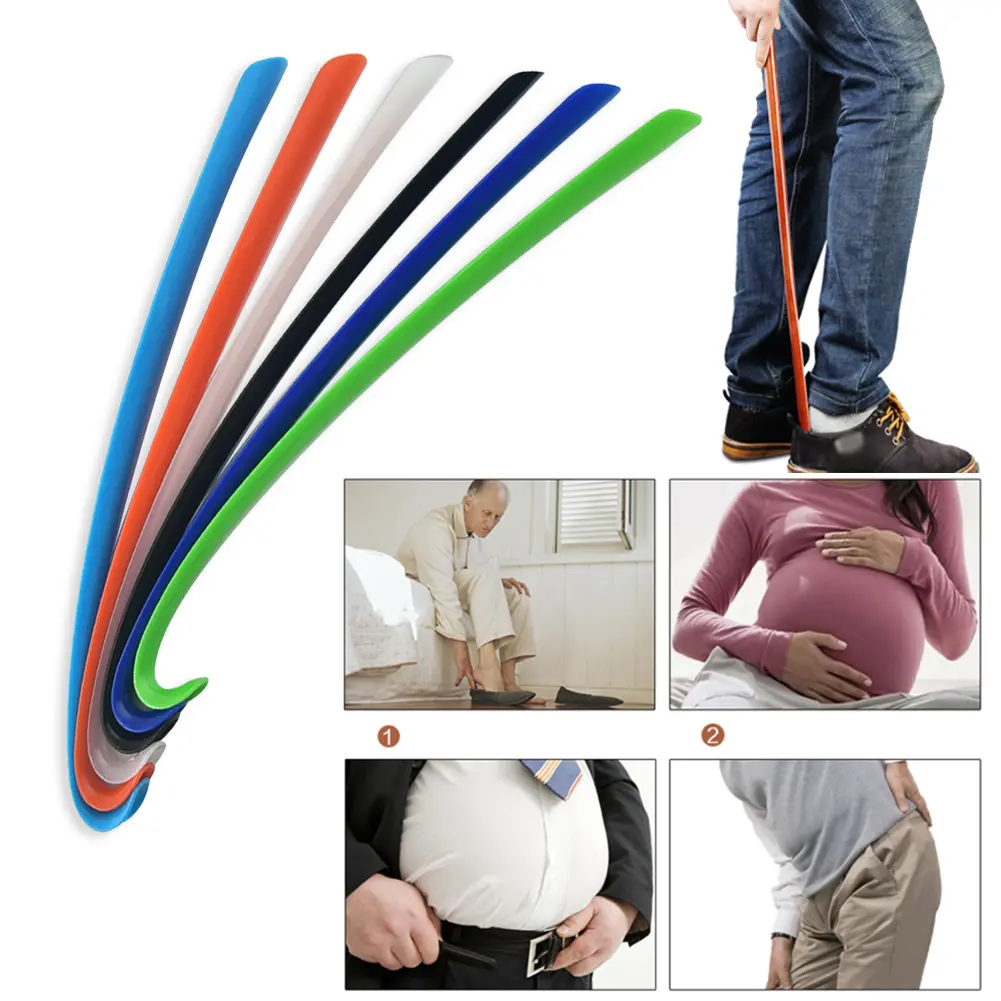 Extra Long Shoehorn Lazy Shoe Helper Long Handle Shoes Lifter