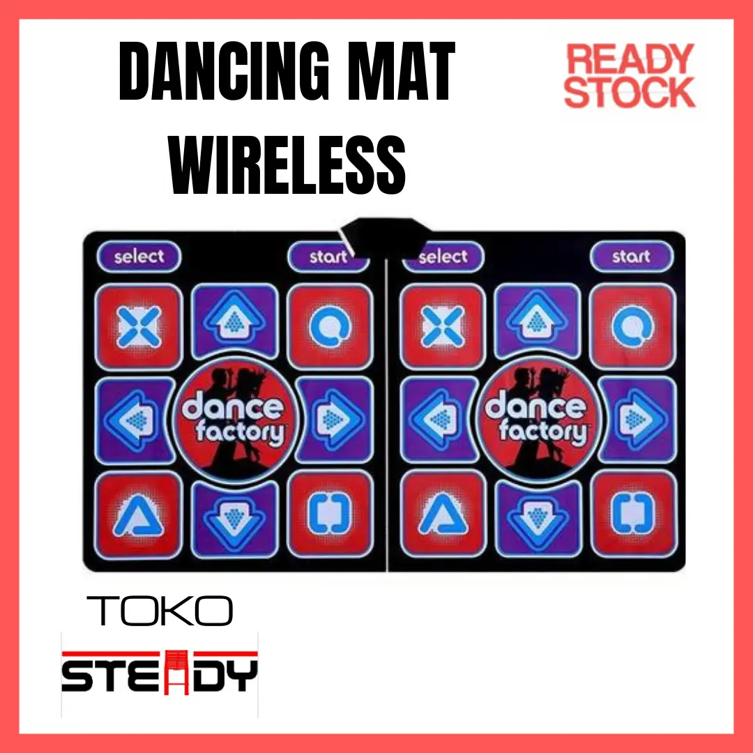 Double Dancing Mat Wireless TV Wireless Dancing Pad for 2 people Karpet Step Dance Mat DDR Wireless Double