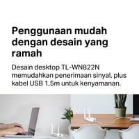Gambar TP-LINK TL-WN822N 300MBPS HIGH GAIN WIRELESS USB ADAPTER WIFI dari Multi Komputer Kota Administrasi Jakarta Barat 5 Tokopedia