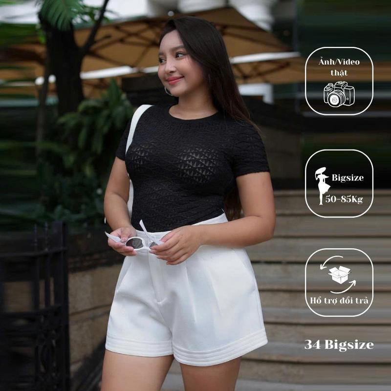  Áo ren ziczac 34AT074 áo thun ren 34 bigsize phong cách trẻ trung phù hợp đi làm đi chơi 