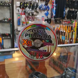 KENZI PIRANHA X8 – PE BRAIDED LINE 100M