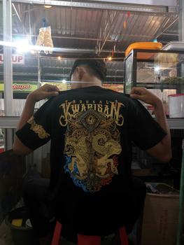 Product Review of Paramesti Tshirts Kaos Jawa Ndugal Kwarisan Budaya Wayang Pria Pramesti Distro Cewek Cowok Manual Plastisol Cotton Combed 24s Terbaru Jumbo Estetik Kekinian Unik Viral Keren Bergaransi XXL Autentik Kata kata Filosofi Pitutur Otentik Original Terlaris from W**i P**e 1