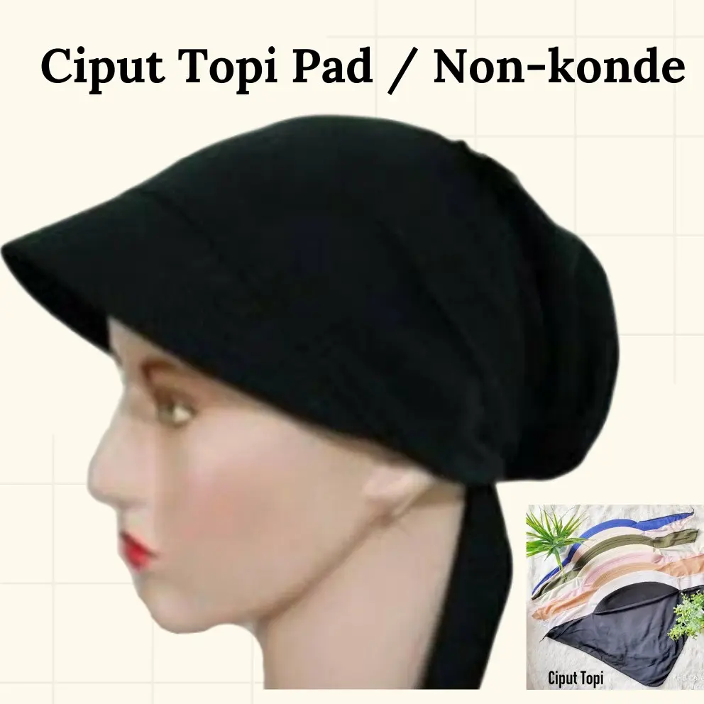 Ciput Topi Tali [Tanpa Konde]