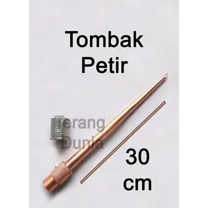 Tombak Penangkal Petir Tembaga Tombak Anti Petir Spliter Penangkal Petir Tumbak Penangkal Petir Tombak Petir