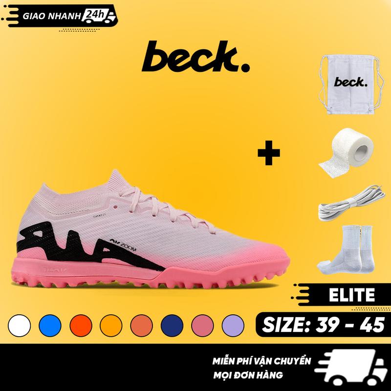Giày Bóng Đá Me Cua Ri Ồ Va Pô 15 Elite Cổ Lửng BECK Đế Đinh TF Bám Sân Các Màu Sắc Sân Cỏ Nhân Tạo
