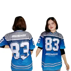 Sport Kaos Jersey Milano 83 Skena Unisex Baju Olahraga Pria Wanita Lengan Pendek Sublimasi Tahan Lama Bahan Milano Nyaman Stylish Basic V Neck