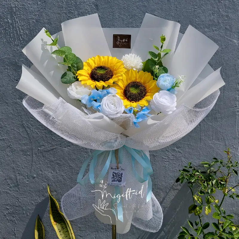 buket bunga/ buket bunga matahari / buket bunga tulip/ buket bunga mawar 0