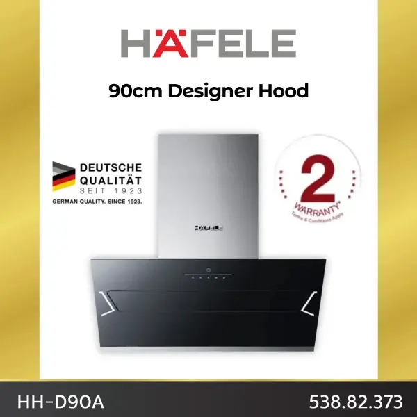 Hafele HH-D90A Designer Hood | 3 Speed | Touch Control | 2 Years Warranty