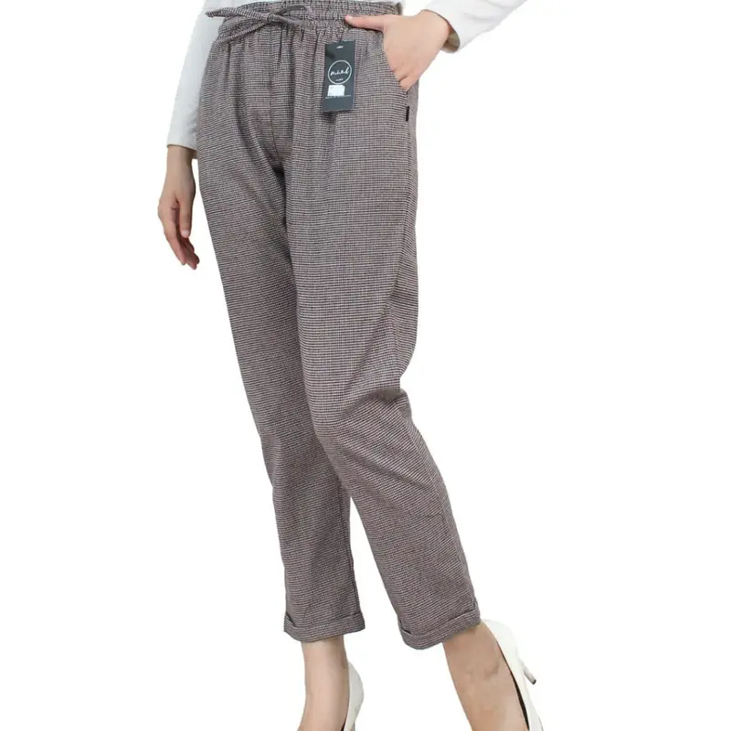 Celana Bagypants motif kotak. 2