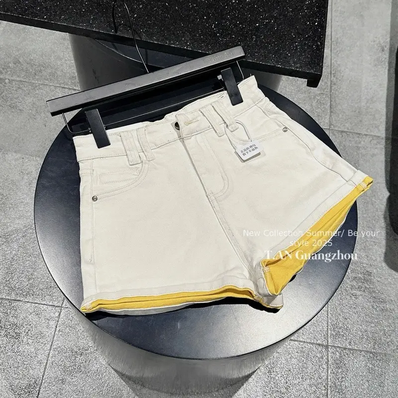Quần short gấu gập dáng ôm qccc