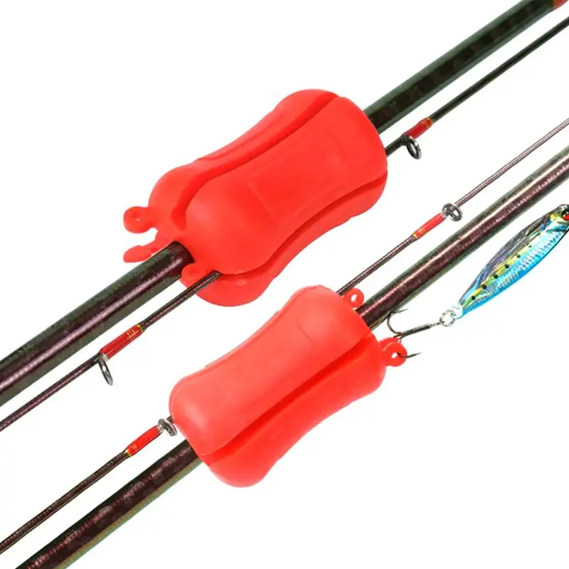 SEASIR-Bóng Cố Định Cho Cần Câu, Bảo Vệ Bóng Silicon, Giá Đỡ Chống Va Chạm, Dụng Cụ Rút Cần Câu, Nút Chặn, Phụ Kiện Câu Cá 8