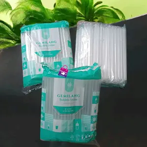 Gemilang Sedotan Boba Murah 12mm - Bubble Straw Berkualitas Tinggi untuk Minuman Anda