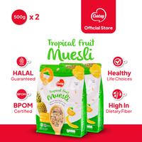 Gambar OATSY Muesli Tropical Fruit 500g (Double Pack) dari Oatsy Oatmeal & Muesli Kota Administrasi Jakarta Barat 1 Tokopedia