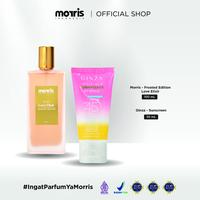 Gambar [Exclusive Bundle] Morris Eau De Parfum Frosted Edition 100ml X Ginza Sunscreen 30ml | Parfum Cewek Tahan Lama & Sunscreen Anti Sinar UV - RoseVanXSunscren30ml dari Morris Indonesia_NEW Kab. Tangerang 1 Tokopedia