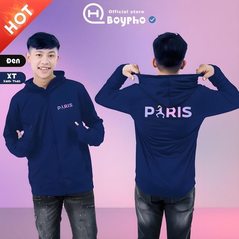 Áo chống nắng PRIS in 5D chất vải thông hơi thoáng mát Menswear Jacket 0