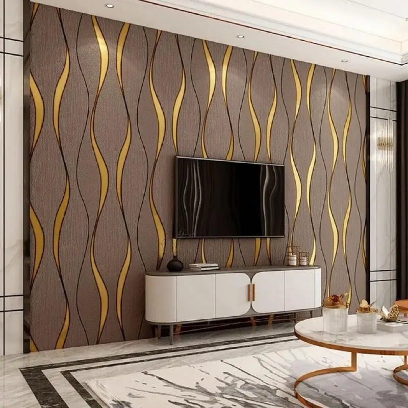 Wallpaper Dinding Gelombang Klasik 8m s/d 9m x 45cm 0