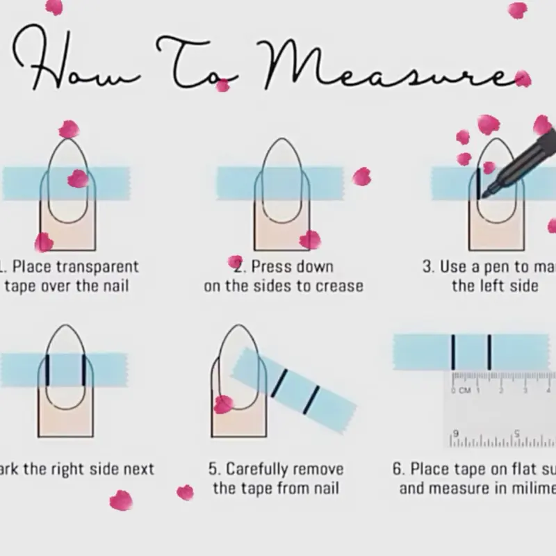 Aneka warna Kuku palsu kaki polosan Nail Art 6