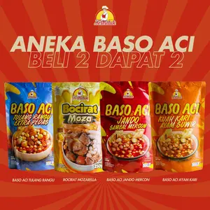 BELI 2 GRATIS 2 PAKET ANEKA BASO ACI – TULANG RANGU, BOCIRAT MOZZARELLA, JANDO MERCON, KARI AYAM | CEMILAN VIRAL PEDAS GURIH