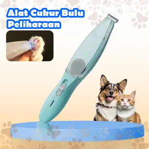 Alat Cukur Bulu Kucing Anjing Pet Trimmer Paw Clipper Alat Cukur Bulu Elektrik Low Noise