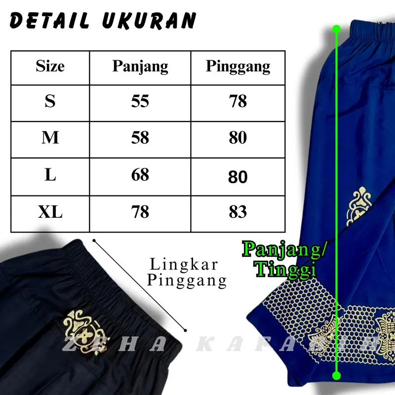 ZEHA - Sarung Instan Anak Laki Laki Usia 2 - 12 Tahun - Setelan Koko  Sarung Instan  Bahan Rayon Katun Poli Karet Pinggang Melingkar Nyaman di pakai 4