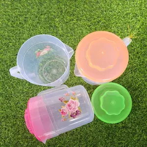 (6PCS) ESKAN MINI / TEKO PLASTIK 1,4TINGGI ,1,4PENDEK, DAN 2,1 LITER