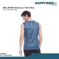Gambar MXL SPORT Sleeveless T-Shirt Man - Kaos Olahraga Tanpa Lengan Pria Gym - Legion Blue, S dari Happy Bike Kota Administrasi Jakarta Selatan 4 Tokopedia