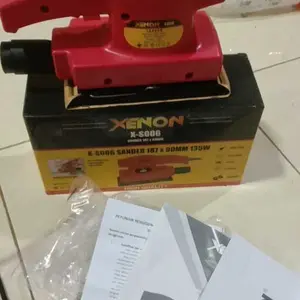 Mesin Amplas XENON X-S006 X-S008 / Mesin Amplas Litrik Kayu Persegi Panjang S006 - Palm Finishing Sander X S006 S008 XENON
