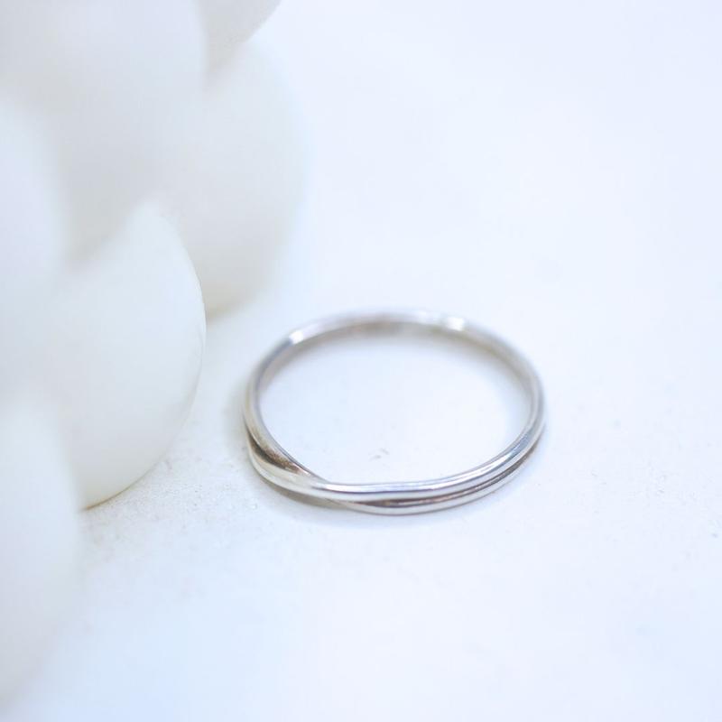 STACKABLE RING SIMPLE 925 SILVER AA 1881 5