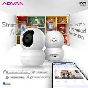 CCTV ADVAN IPCAM SMART IP CAMERA WIRELESS PORTABLE BABY KAMERA FULL HD 1080P 360°