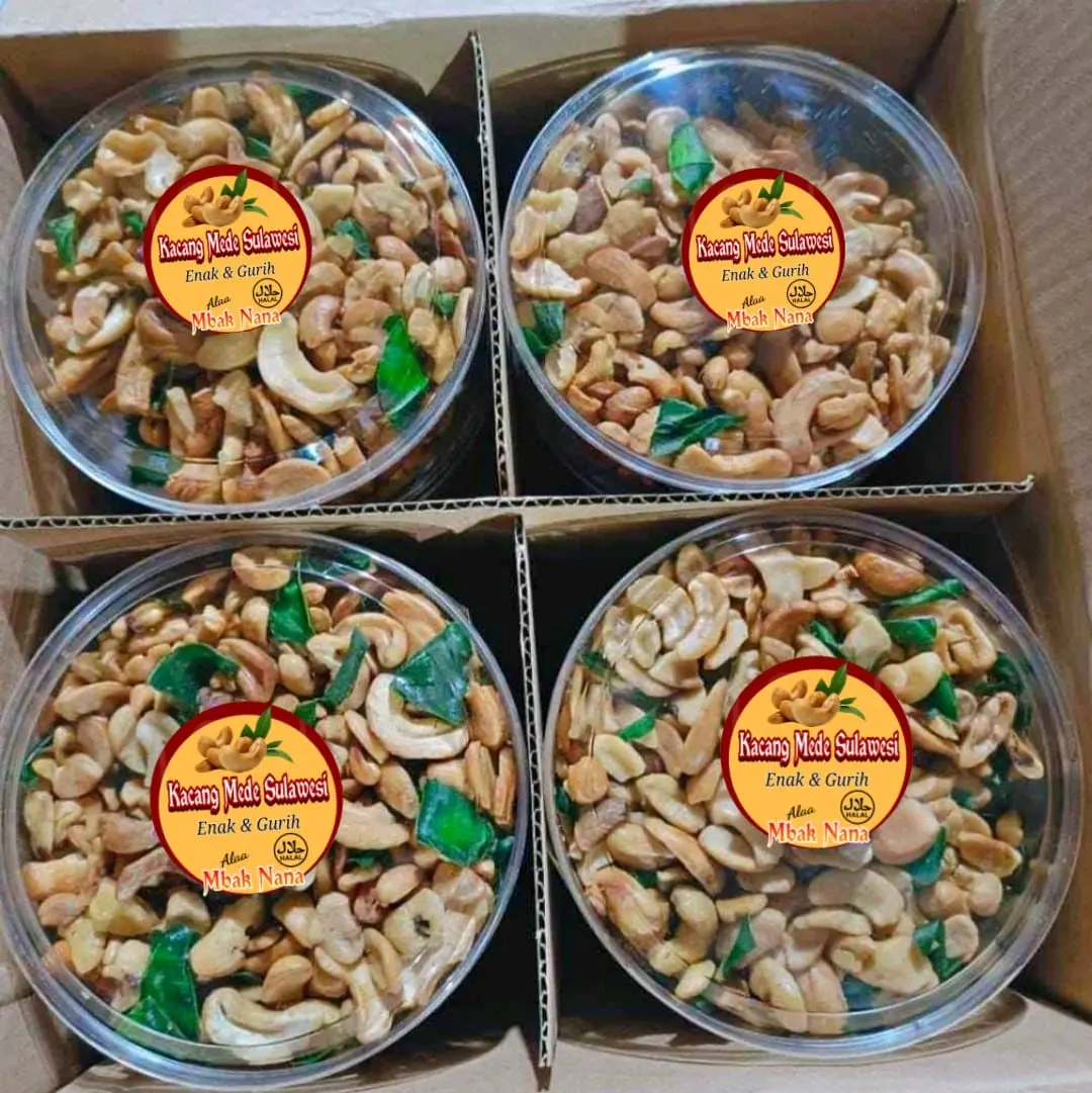 kacang mete belah patahan.matang rasa original,gurih berat 250 gr