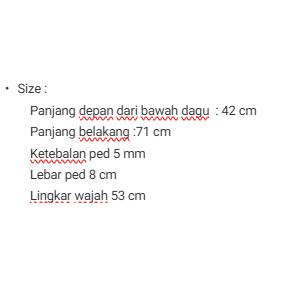 IS Teibymin - Alana Bergo Jersey Premium Ukuran M IS Teibymin - Alana Bergo Jersey Premium Ukuran M