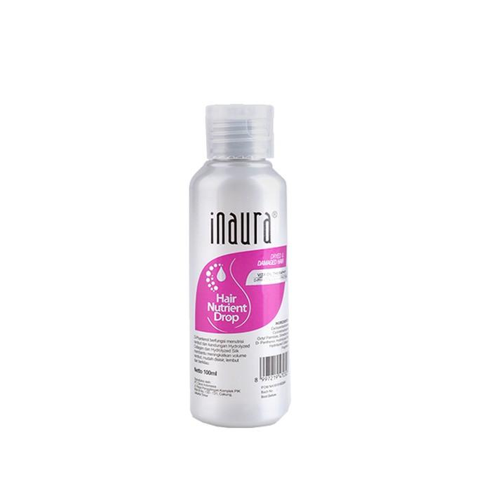 Inaura Vitamin Serum Rambut Hair Nutriet Drop 100ML Botol All Variant - Serum Rambut Inaura All Variant lengkap 3