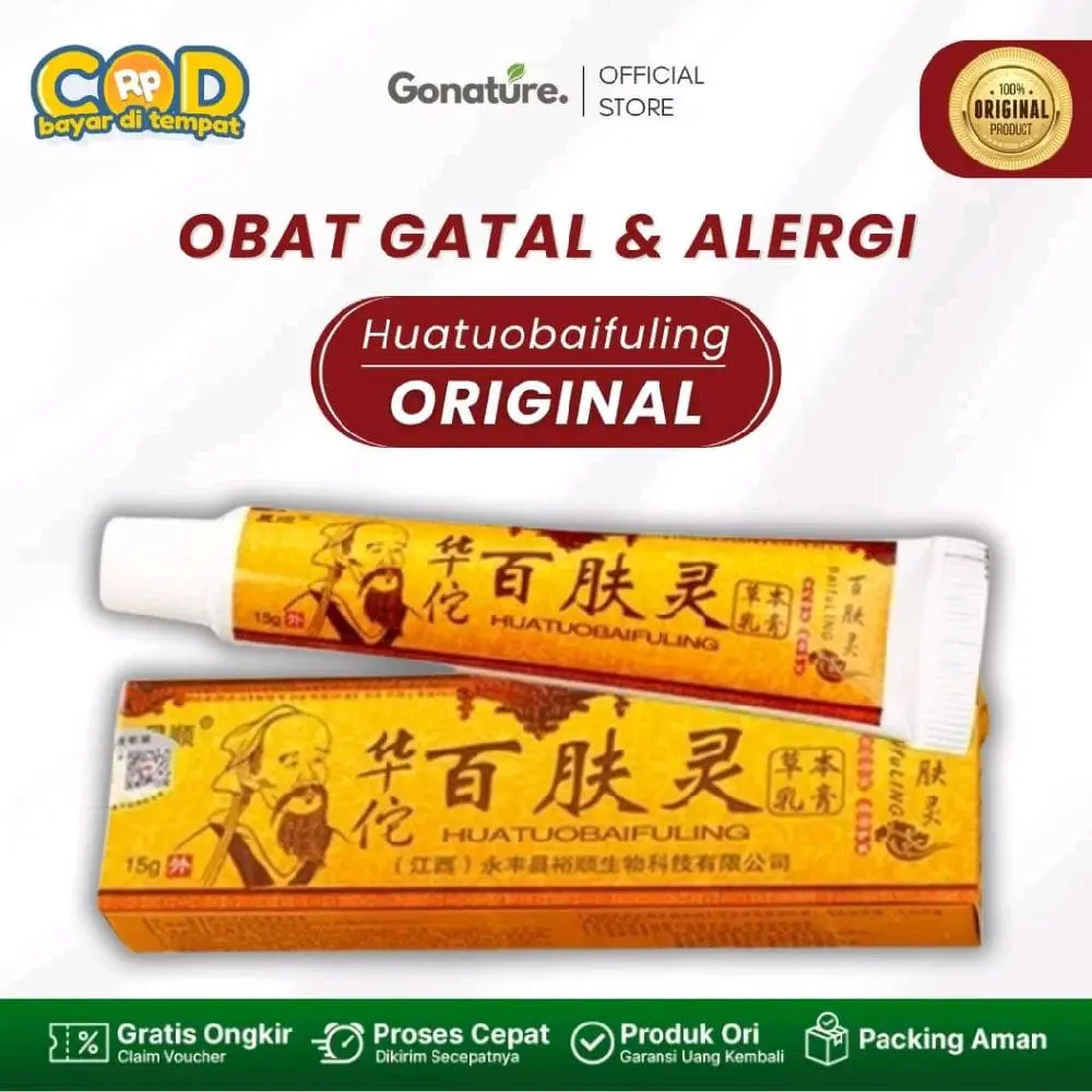 VIRAL!! Salep Gatal Tradisional China Herbal Cap Orang Tua Atasi Masalah Gatal Kulit Eksim Jamur Panu Kurap Jerawat Psoriasis Gatal kulit & Alergi pada Kulit
