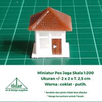 Gambar MH - Miniatur Maket Pos Jaga Skala 1:200 - Pos Kamling / Security #2 dari Tidar Art & Design Supplies Kota Bandung 1 Tokopedia