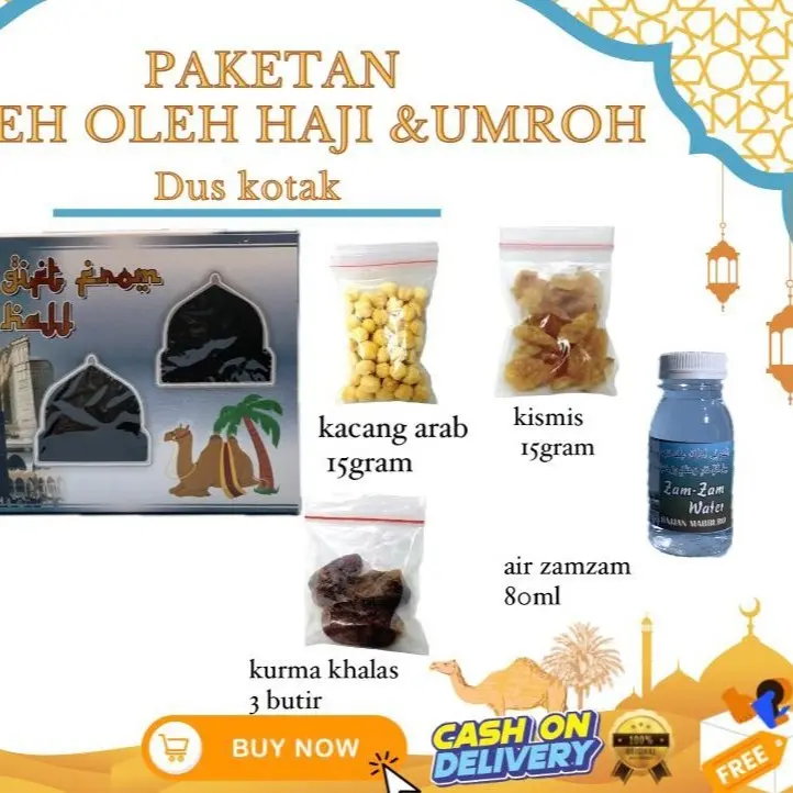 Paket hemat Oleh Oleh Haji & Umroh paket dus kotak paket hematlengkap 0