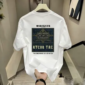 Trendy Cotton T-Shirt withStylish Graphic Print Perfect for CasualSummer Outfits and Matching CouplesLooks for a Relaxed Day Out
