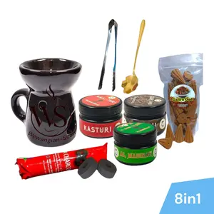 Wewangian Arab 8in1 Keramik Super Murah Kwalitas Premium Paket Prapen Keramik 8in1 Prapen Keramik Bukhur Nusantara 30grm Dapat 3 Bungkus Aroma Bebas Pilih Aroma Magic Dupa Dupa