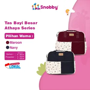 Snobby Tas Bayi Besar Saku Motif Athaya Series SBT7775 Bag