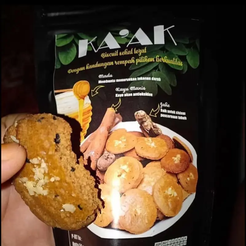 Kue Kaak cookies cemilan sehat dengan bahan berkualitas Snack 0