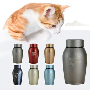 Urn for Pet Ashes Dog Shape Memorial Cremation Urns/ Ceramics Pet Caskets Urns /Pet Urns for Dogs for Funeral Cat urn