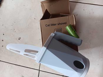 Product Review of Sekop Litter Box Kucing Serokan Pasir Poop Pet Cat Scoop Bonus Dispenser Kantong Plastik/ Kantong Kantong Kotoran/Sekop Litter Box Kucing Serokan Pasir Poop Pet Cat Scoop Bonus Dispenser Kantong Plastik from g**o 0