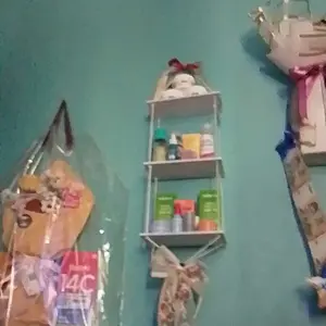 Rak Dinding Tali Estetik Penyimpanan Modern - Model Terbaru Gantungan minimalis