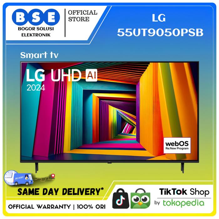 Gambar LED TV 55 Inch UT9050 LG Filmmaker Mode Smart TV LG 55 Inci 55UT9050PSB 4K UHD dari Bogor Solusi Elektronik Kab. Bogor Tokopedia