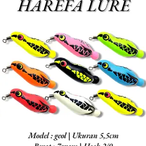 SOFT FROG GEOL 5,5CM HAREFA LURE