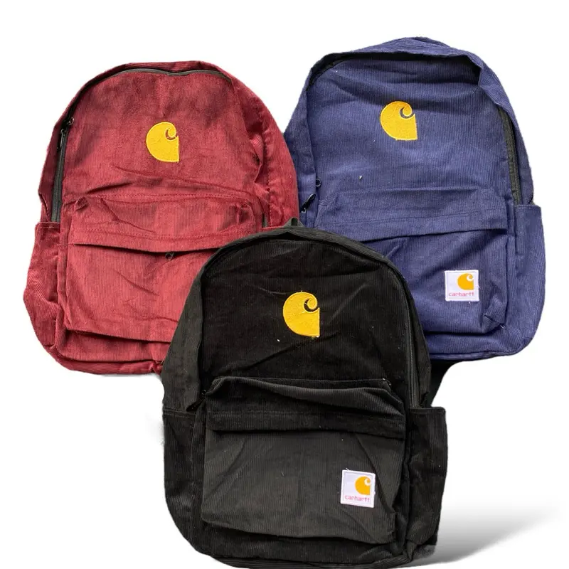 TAS RANSEL CORDUROY/ BAGPACK CORDUROY/ TAS SEKOLAH PRIA WANITA KEREN