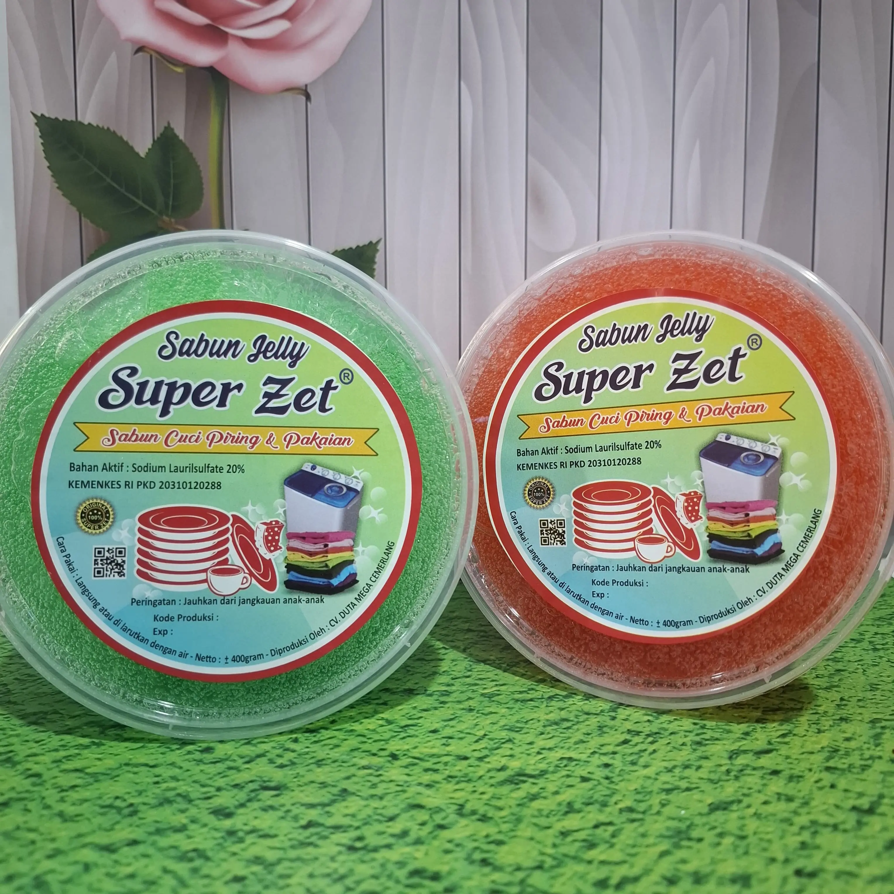 Superzet Sabun Jelly Cup 400 gram, Sabun Cuci Piring/ Sabun Cuci Baju