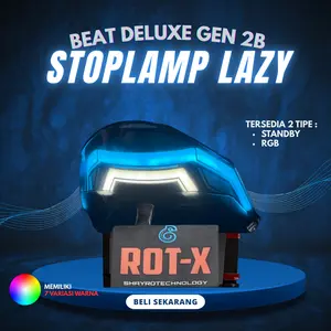 STOPLAMP LAZY BEAT DELUXE GEN 2 MOTIF 2 PNP TINGGAL COLOK